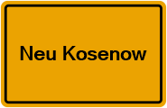 Grundbuchauszug Neu Kosenow